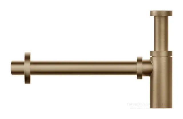 Cифон для раковины Gessi Technical Accessories, цвет Warm Bronze Brushed PVD