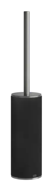 Ёршик Gessi316, напольный, Ø76хh424 мм, цвет Black/Steel Brushed