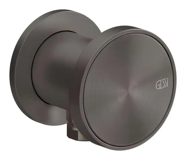 Шланговое подсоединение Gessi Origini, цвет Black Metal Brushed PVD