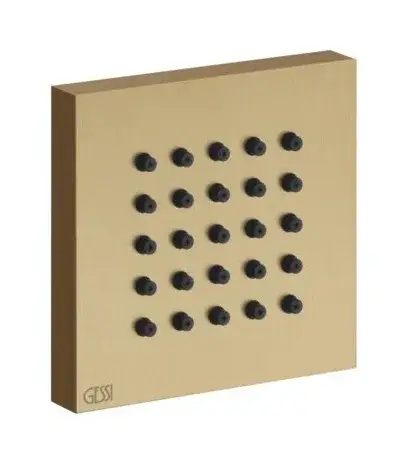 Форсунка Gessi Body Jets, боковая, цвет Warm Bronze Brushed PVD