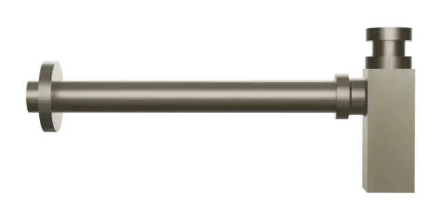 Сифон Gessi Technical Accessories, квадратный, цвет Finox Brushed Nickel