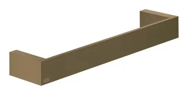 Полотенцедержатель Gessi Rettangolo, 300 мм, настенный, цвет Antique Brass