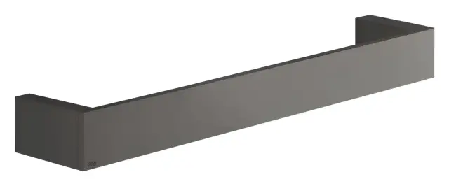 Полотенцедержатель Gessi Rettangolo, 300 мм, настенный, цвет Black Metal Brushed PVD