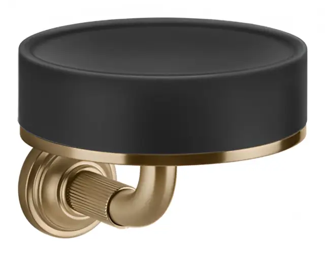 Мыльница Gessi Venti20, настенный, ⌀115x135 мм, цвет Warm Bronze Br. PVD