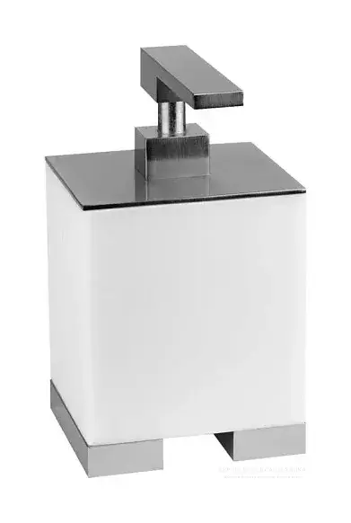 Дозатор Gessi, настольный, 105х85хH193 мм, цвет Black Metal Brushed PVD