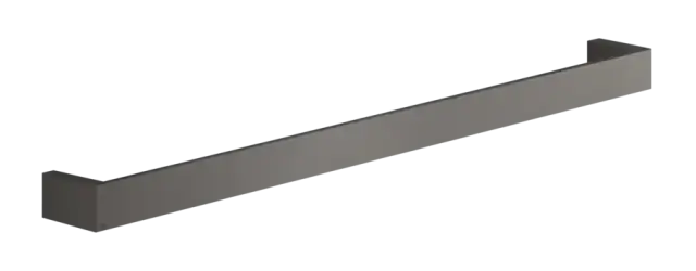 Полотенцедержатель Gessi, настенный, L 600 мм, цвет Black Metal Brushed PVD