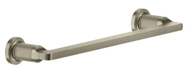 Полотенцедержатель Gessi Inciso, L300 мм, настенный, цвет Finox Brushed Nickel