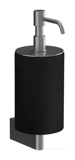 Дозатор Gessi Origini Accessories, настенный, ⌀75хh231 мм, цвет Black Metal Brushed PVD