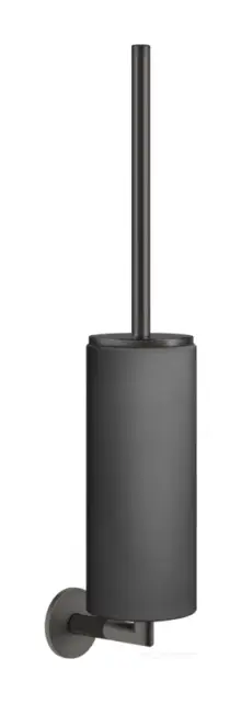 Ёршик Gessi Ingranaggio, настенный, цвет Black Metal Brushed PVD