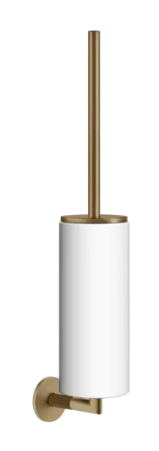 Ёршик Gessi Ingranaggio, настенный, цвет White/Warm Bronze Brushed PVD