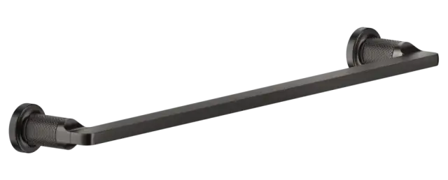Полотенцедержатель Gessi Inciso 450 мм, настенный, цвет Black Metal Brushed PVD