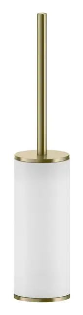 Ёршик Gessi Inciso, напольный, цвет Brass Brushed PVD