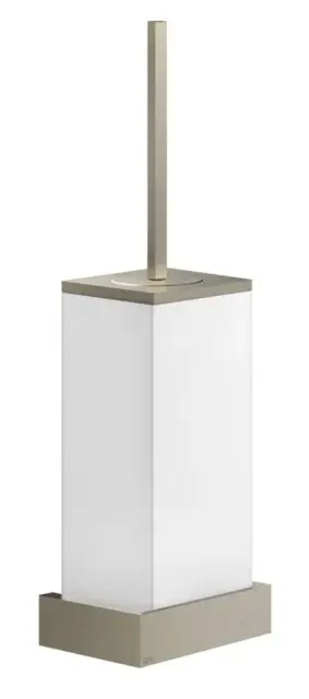 Ёршик Gessi Rettangolo, настенный, цвет White/Finox Brushed Nickel