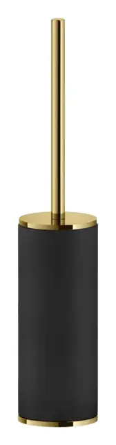 Ёршик Gessi Inciso, ⌀76х426 мм, напольный, цвет Black/Gold PVD