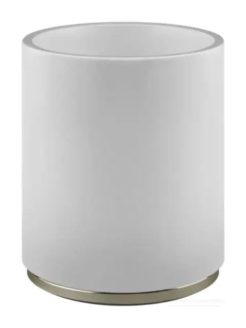 Корзина для мусора Gessi, Ø180x240h мм, цвет Nickel PVD