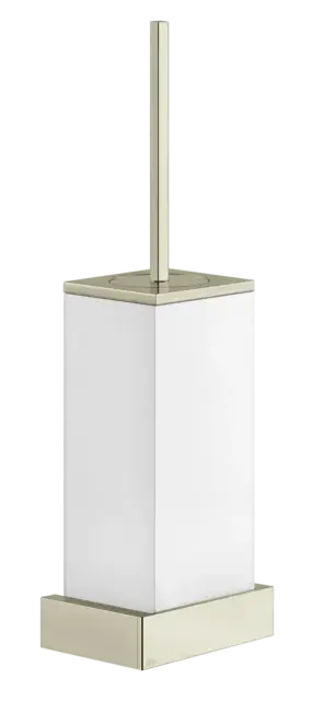 Ёршик Gessi Rettangolo, настенный, цвет White/Nickel PVD
