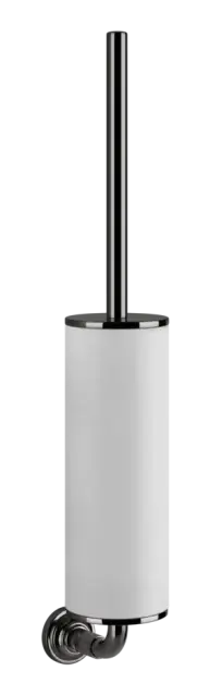 Ёршик Gessi Venti20, настенный, цвет White/Black Metal PVD