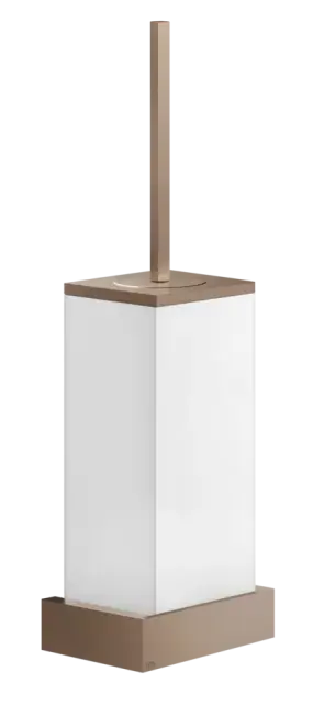 Ёршик Gessi Rettangolo, настенный, цвет White/Copper Brushed PVD