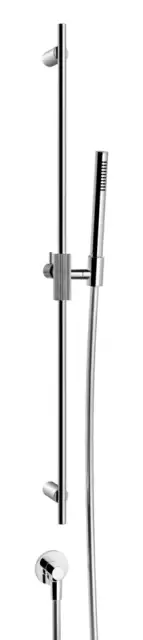 Штанга Gessi Ingranaggio, с душевой лейкой, шлангом и шланговым подсоединением, цвет Chrome