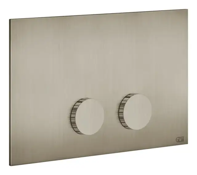 Клавиши смыва Gessi Ingranaggio, для Geberit Sigma 8 e Sigma 12, цвет Finox Brushed Nickel