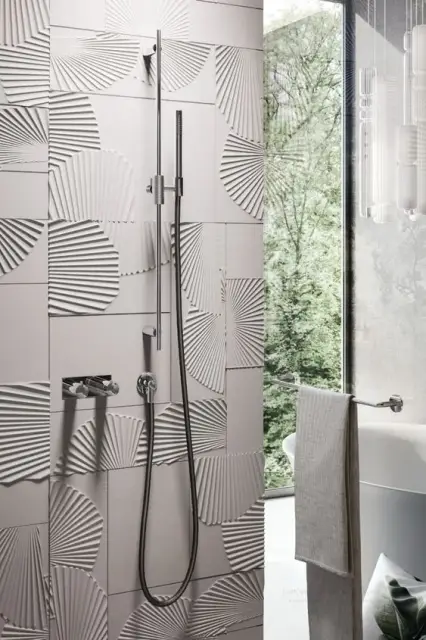 Полотенцедержатель Gessi Anello, для крепления на стекло, 450 мм, цвет Black Metal Brushed PVD