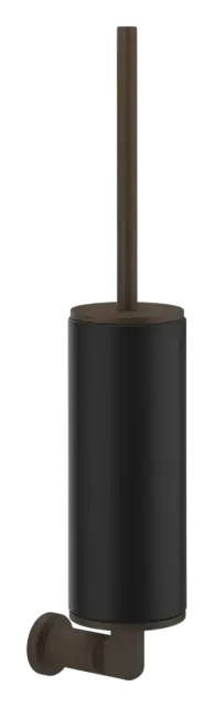 Ёршик Gessi Inciso, настенный, Ø76x105 мм, цвет Dark Bronze