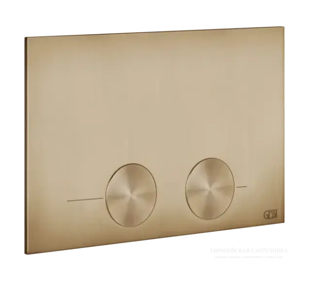Клавиши смыва Gessi Placche WC, для Tece TeceBox, TeceProfil, TeceProfil Octa 2, TeceConstruct, цвет Warm Bronze Br. PVD