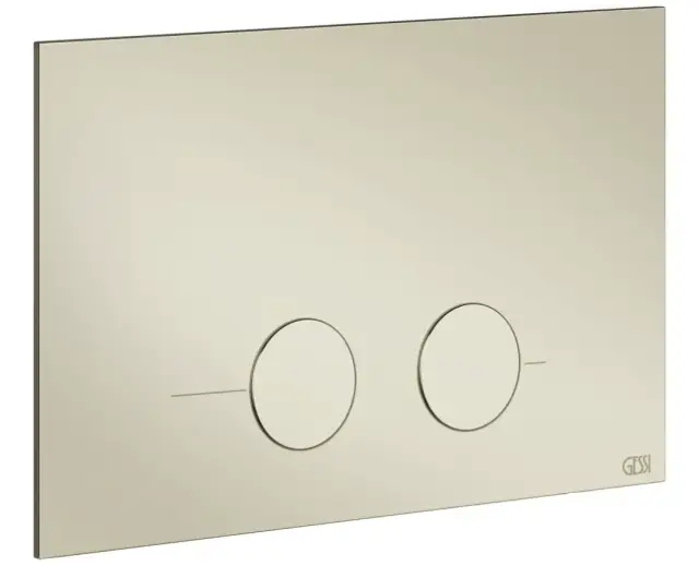 Клавиши смыва Gessi, для унитаза, к инсталляции TECE (TECEProfil, TECEBox), цвет Nickel PVD