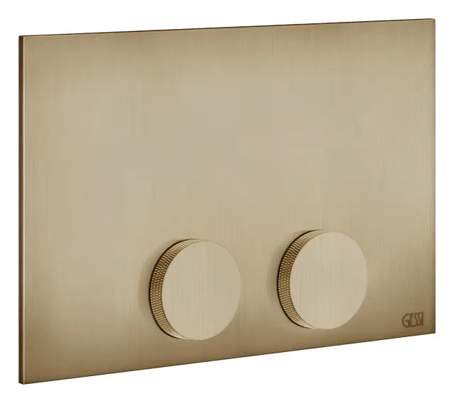 Клавиши смыва Gessi, для TECE (TECEProfil, TECEBox, TECEProfil Octa 2, TECEConstruct), цвет Warm Bronze Brushed PVD
