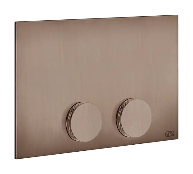 Клавиши смыва Gessi, для TECE (TECEProfil, TECEBox, TECEProfil Octa 2, TECEConstruct), цвет Copper Brushed PVD