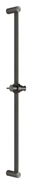 Штанга Gessi316, настенная, h828 мм, цвет Black Metal Brushed PVD