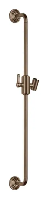 Штанга для душа Gessi Venti20, с держателем ручного душа, цвет Copper Brushed PVD