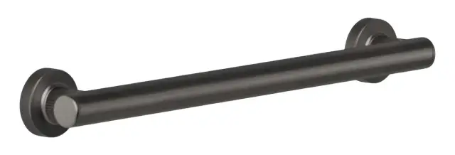 Поручень Gessi Venti20 для ванны и душа, 457 мм, цвет Black Metal Brushed PVD