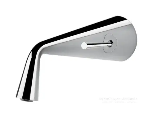Смеситель Gessi Cono, встраиваемый однорычажный, длинный излив, без донного клапана, цвет Chrome