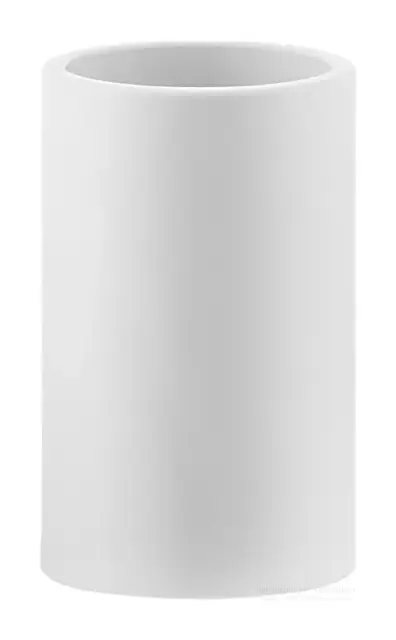 Cтакан Gessi Rilievo, настольный, Ø75хH124 мм, цвет белый/Chrome