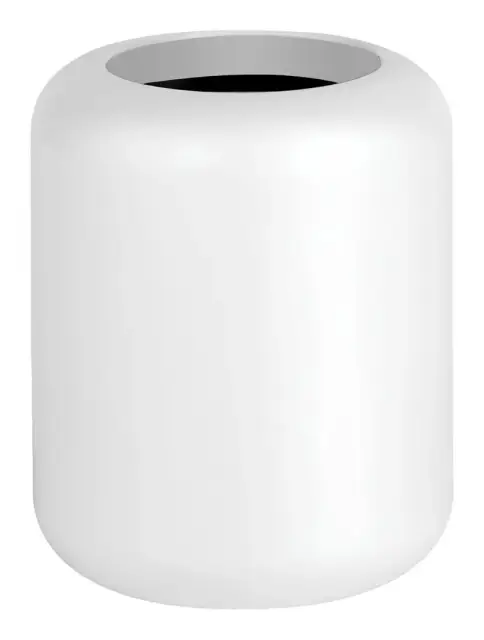 Стакан Gessi Goccia, настольный, ø90 мм, цвет White/Chrome