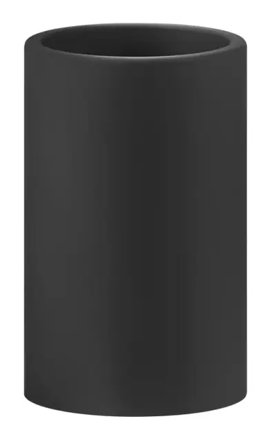 Стакан Gessi Rilievo, настольный, чёрный композитный материал, цвет Chrome