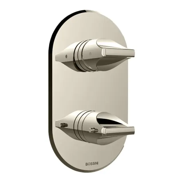 Bossini Apice Смеситель душа, встраиваемый, термостатический, цвет: Brushed Nickel