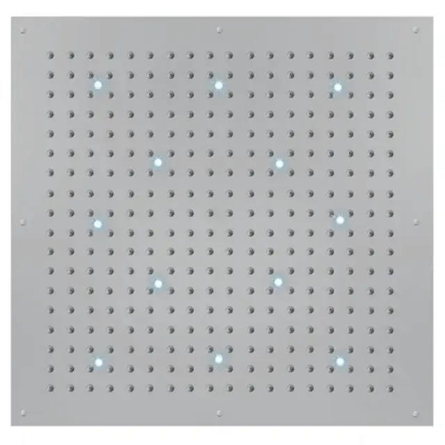 Bossini Dream-XL CUBE Верхний душ 100x100см, с 12 LED RGB, цвет: хром