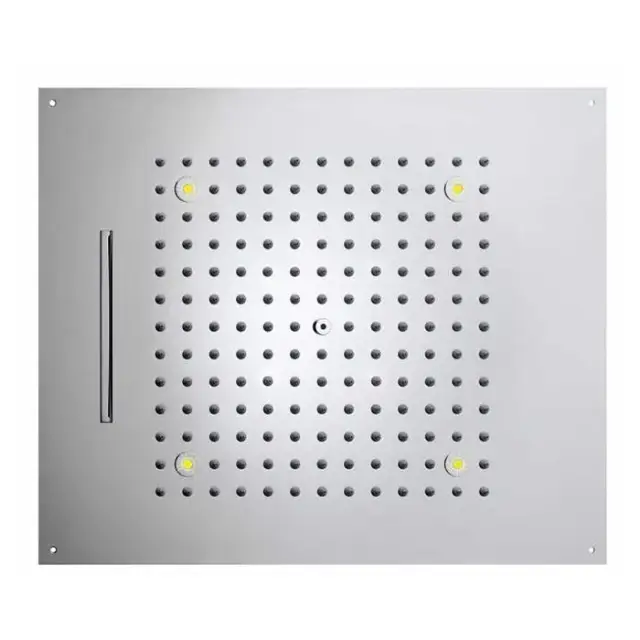 Bossini Dream Верхний душ 57x47см, с 4 LED RGB, 2 режима, потолочный, цвет: хром