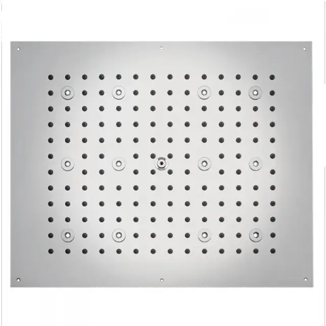 BOSSINI DREAM-RECTANGULAR Верхний душ 570x470 мм, с 12 LED (белый), блок питания/управления, цвет: хром