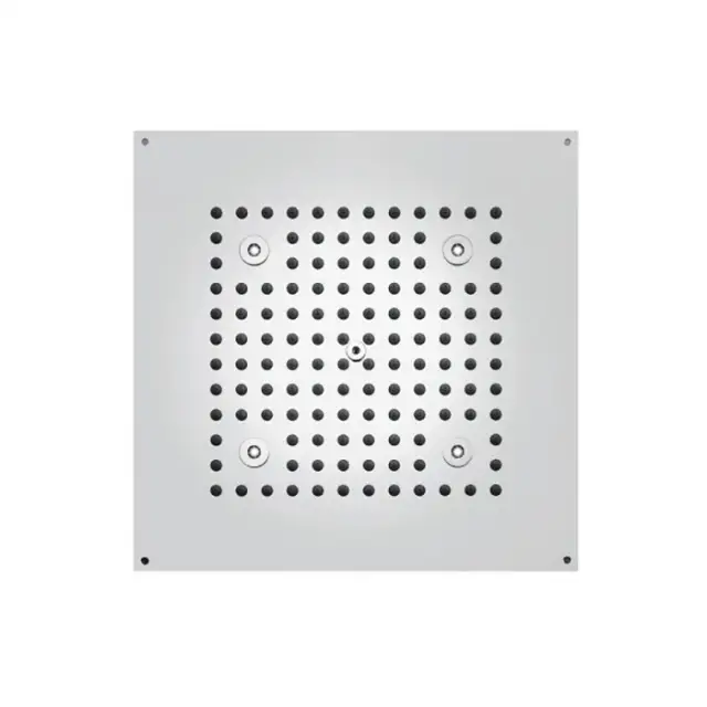 BOSSINI DREAM-CUBE Верхний душ 370 x 370 мм с 4 LED (белый), блок питания/управления, цвет: хром