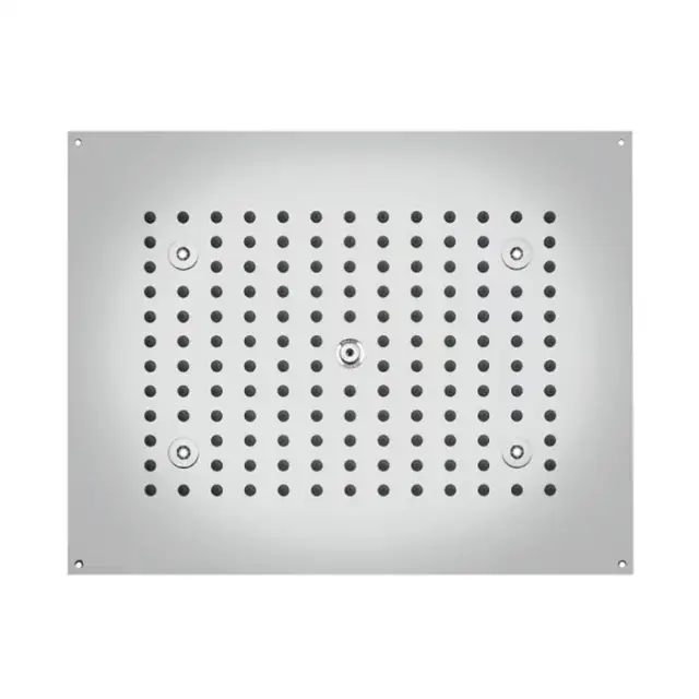 BOSSINI DREAM-RECTANGULAR Верхний душ 470 x 370 мм с 4 LED RGB, блок питания/управления, Cromoterapia, цвет: хром