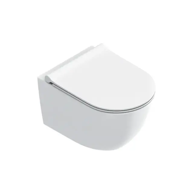 Catalano Sfera Унитаз подвесной 50x35см, безободковый, смыв Tornado, покрытие Twinglaze+, цвет: белый матовый