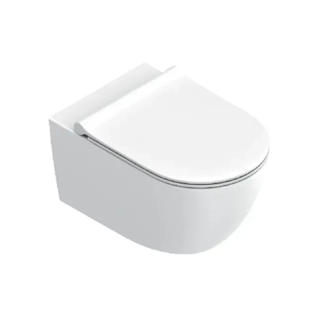 Catalano Sfera Унитаз 55x35см., подвесной, безободковый, Tornado, Cataglaze+, цвет: белый матовый
