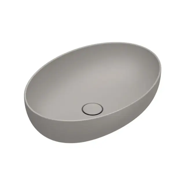 Catalano Sfera Раковина 60x42см накладная, без перелива, без отв., цвет: Tortora Satinato