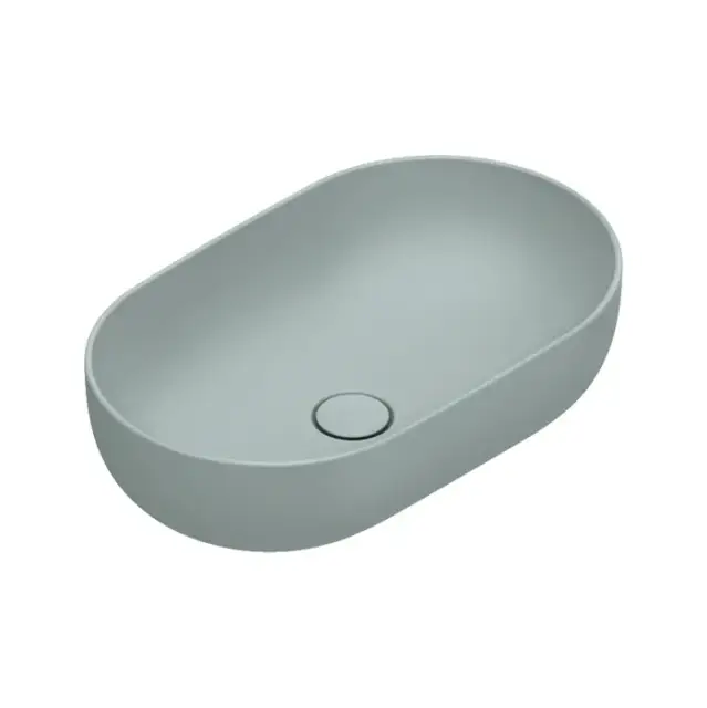 Catalano Sfera Раковина 60x37см накладная, без отв., цвет: Aqua Satinato