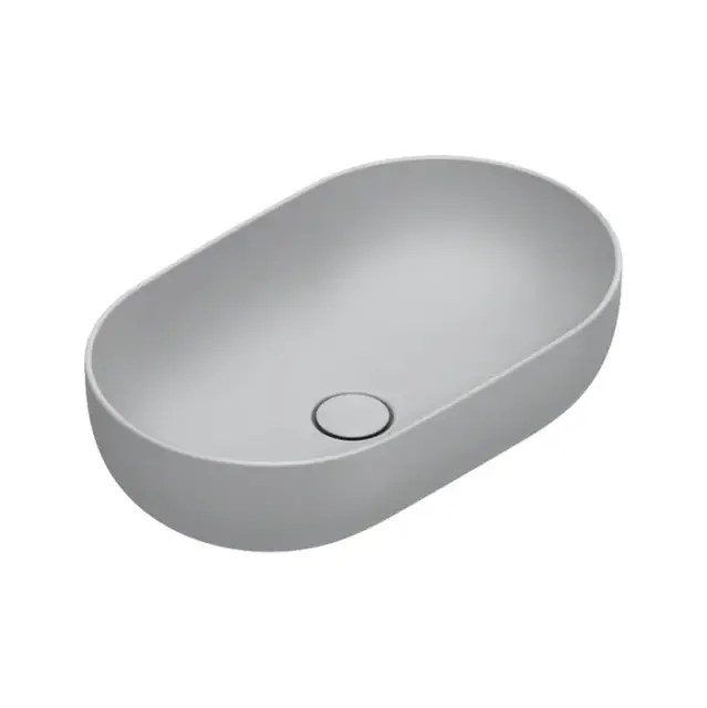 Catalano Sfera Раковина 60x37см накладная, без отв., цвет: Cemento Satinato