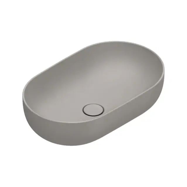 Catalano Sfera Раковина 60x37см накладная, без отв., цвет: Tortora Satinato