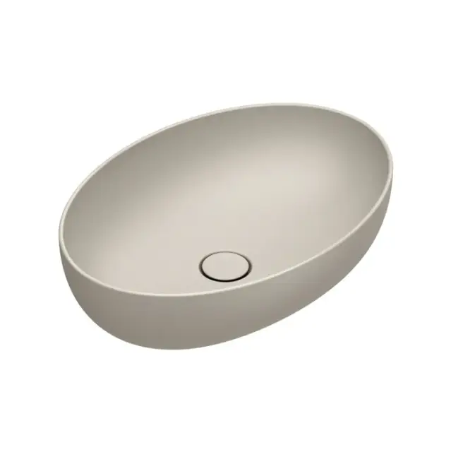 Catalano Sfera Раковина 60x42см накладная, без перелива, без отв., цвет: Sabbia Satinato